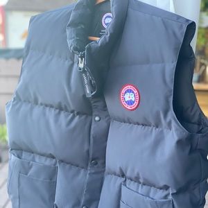 Navy Blue Canada Goose Vest